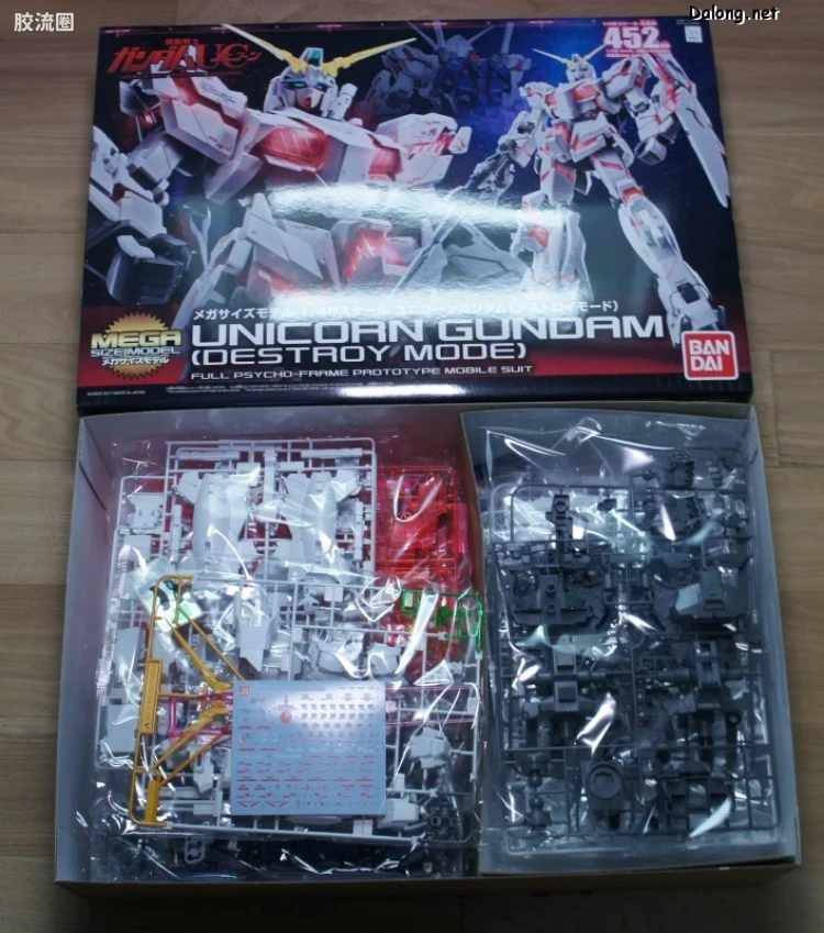 MEGA SIZE系列 普通版 RX-0 独角兽高达(毁灭模式) - 图片